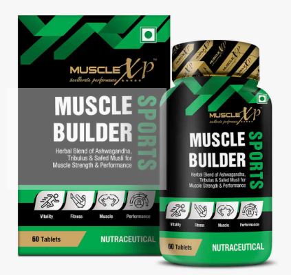 MuscleXP Muscle Builder Sports, 60 tablet