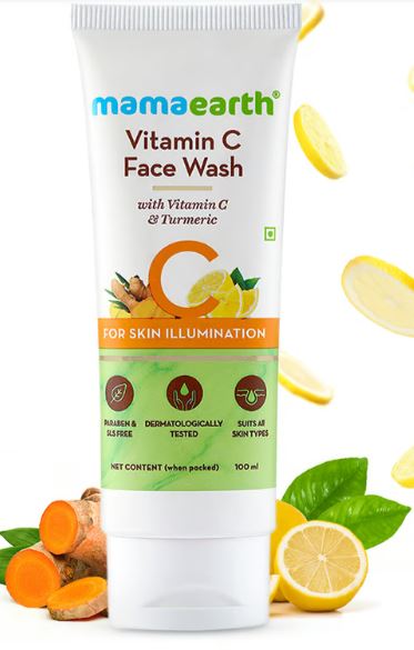 Vitamin C Face Wash with Vitamin C and Turmeric for Skin Illumination