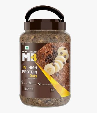 MuscleBlaze High Protein Oats, 2 kg