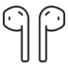 Earbuds, Earphones & Headphone