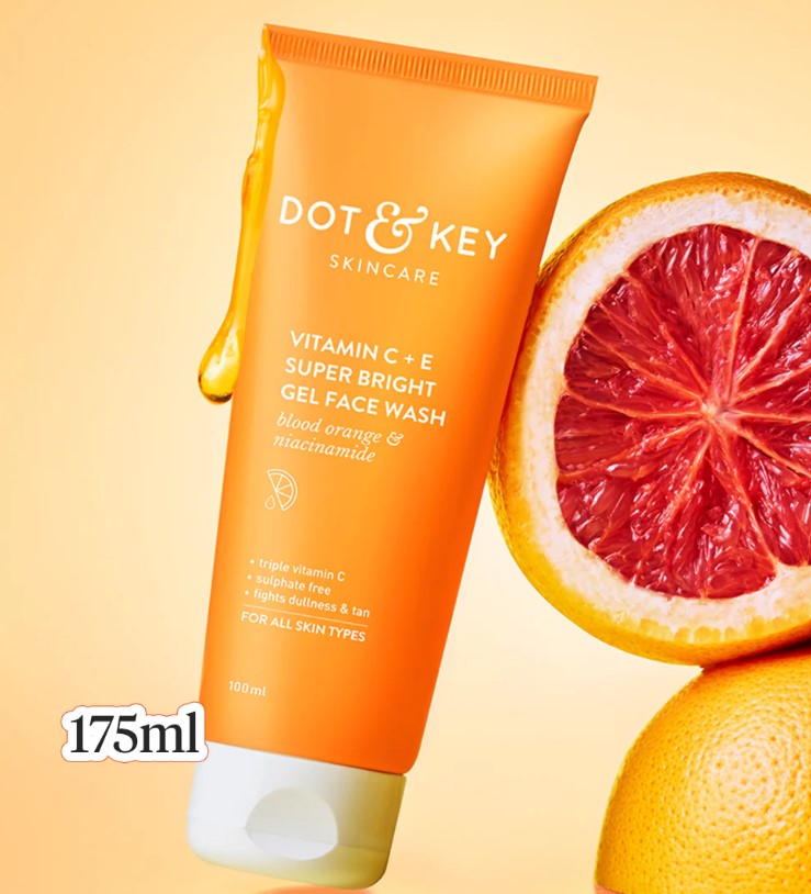 Vitamin C + E Gel Face Wash
