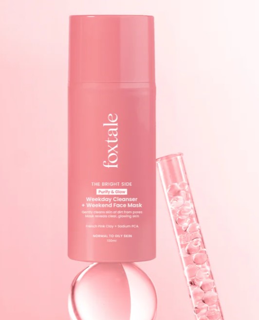Purify & Glow Cleanser + Mask