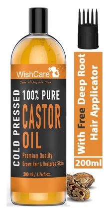 Cold Pressed Castor Oil for Hair Growth