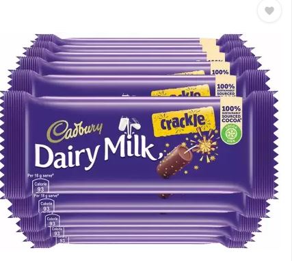 Cadbury Dairy Milk Crackle Chocolate Bars