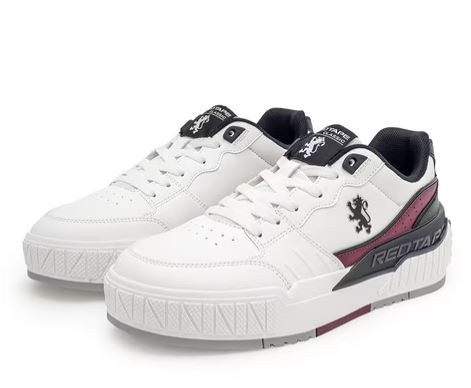 Red Tape Low-Top Lace-Up Sneakers