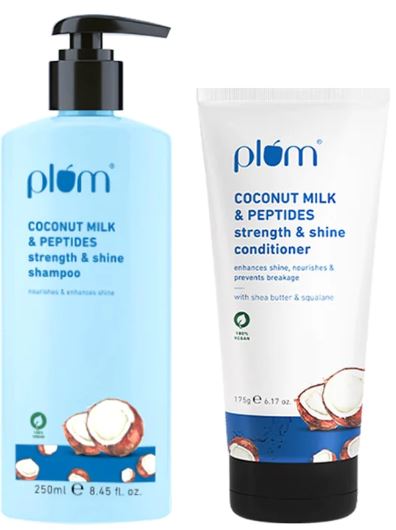 Coconut Milk & Peptides Shiny Hair Combo