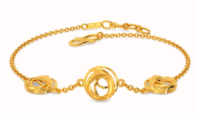 Artsy Bloom Gold Bracelets