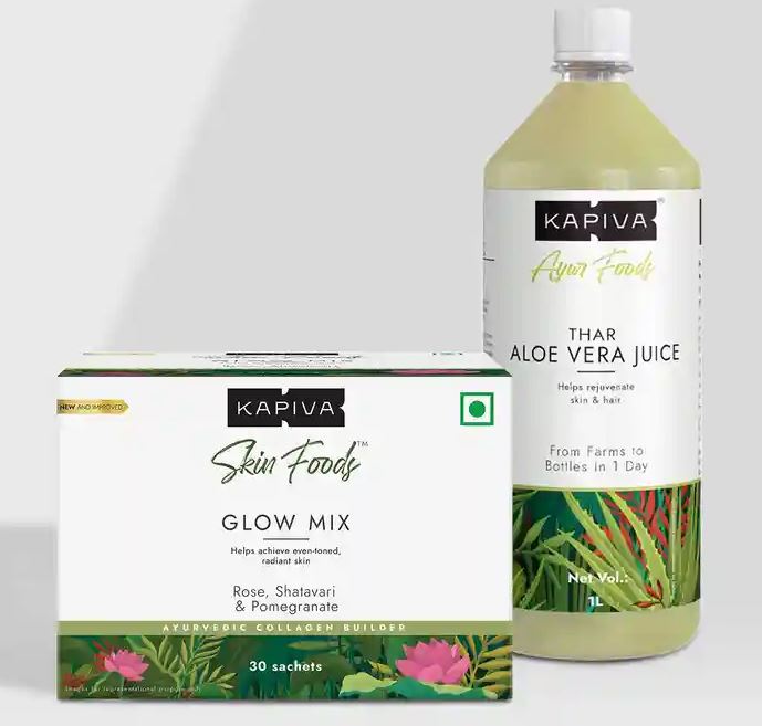 Skin Foods Glow Mix & Aloe Vera Juice