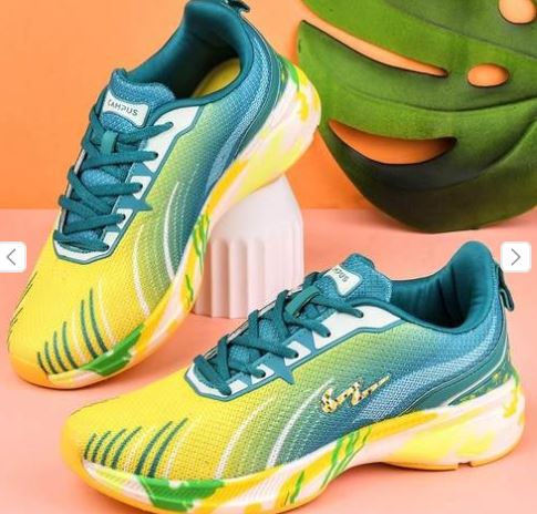 Campus Women's CAMP Streak Yellow Running Shoes