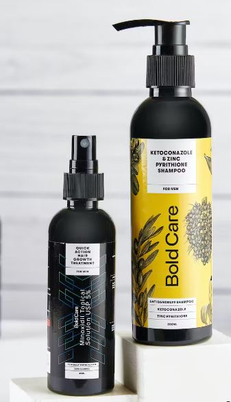 Hair Growth Serum & Anti-dandruff Shampoo Combo