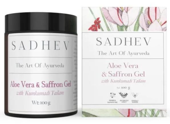 Aloe Vera and Saffron Gel