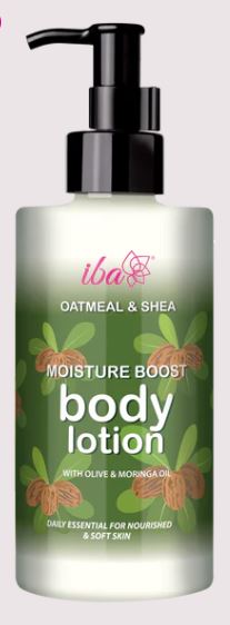 Iba Oatmeal & Shea Moisture Boost Body Lotion