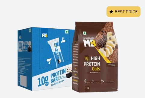 MuscleBlaze High Protein Oats