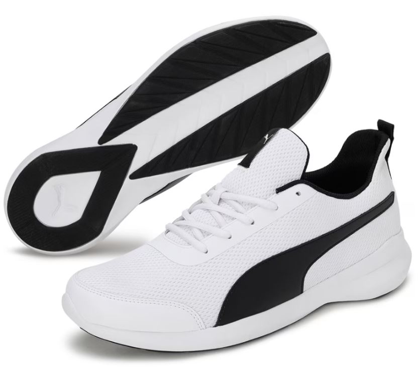 Puma Men White Running Shoes