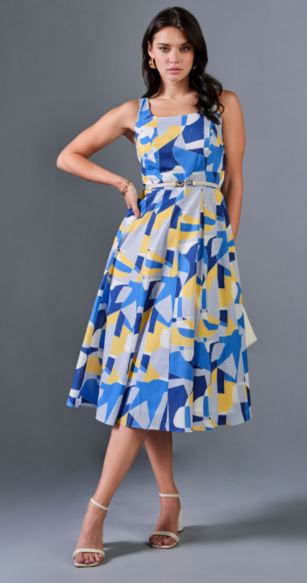 Work of Art Cotton Dress
