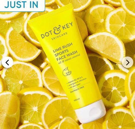 Lime Rush Sports Facewash