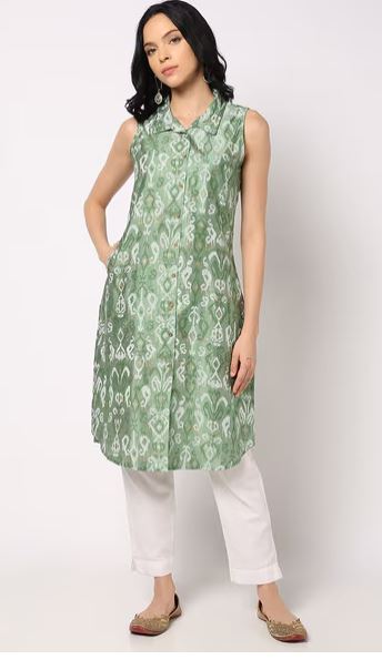 Women Printed Straight Kurta