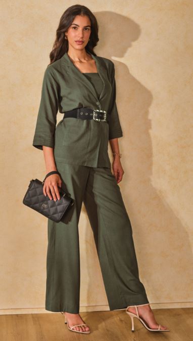 Avocado Viscose Blend 3-Piece Set