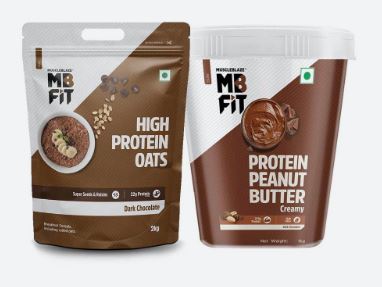 High Protein Oats & Peanut Butter