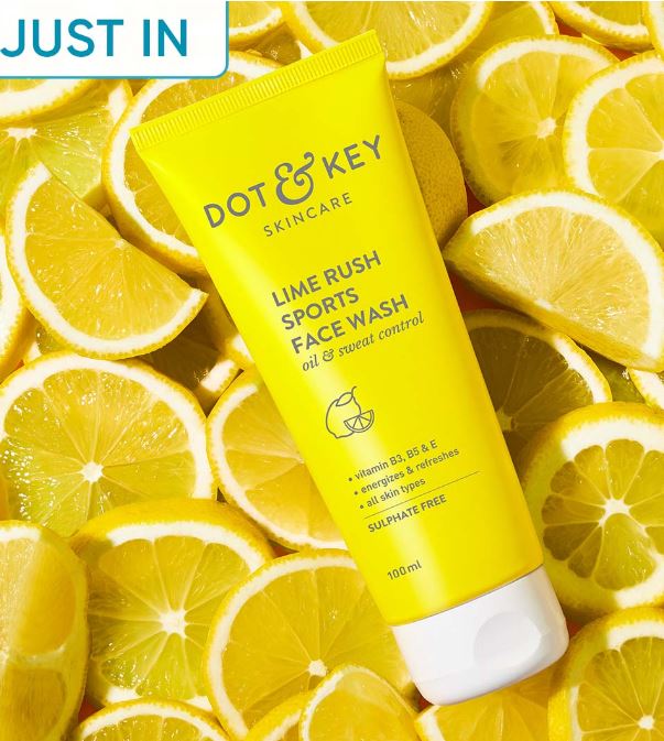 Lime Rush Sports Facewash