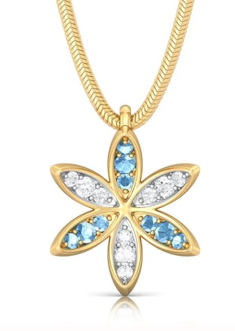 Flower Rush Diamond Pendants