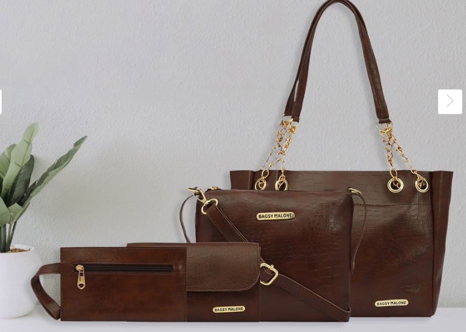 Bagsy Malone Set Of 4 Leather Handbags