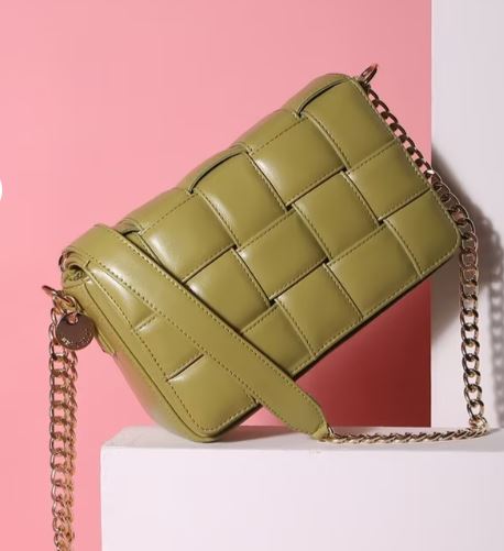Quilted Solid Sling Bag