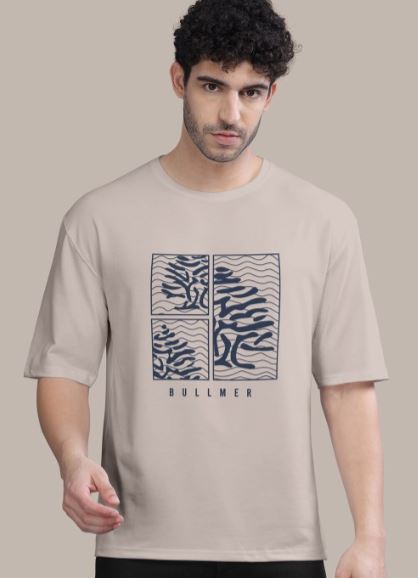 Graphic Printed Oversized Cotton T-shirt