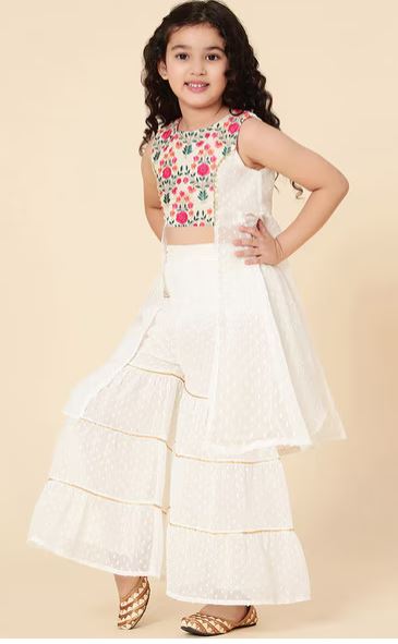 Girls 2-Piece Kurta Suit Set