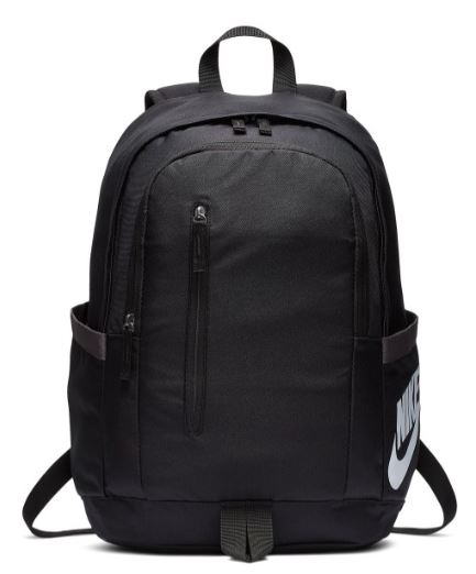 Nike Unisex Black Solid Backpack