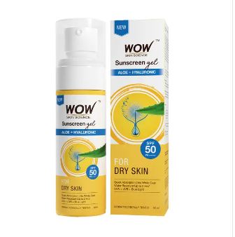 Sunscreen Gel For Dry Skin