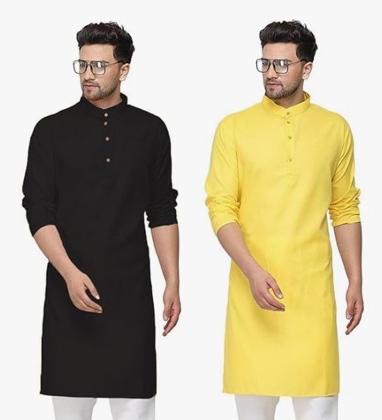 Fort Worth Cotton Traditional Men's Kurta