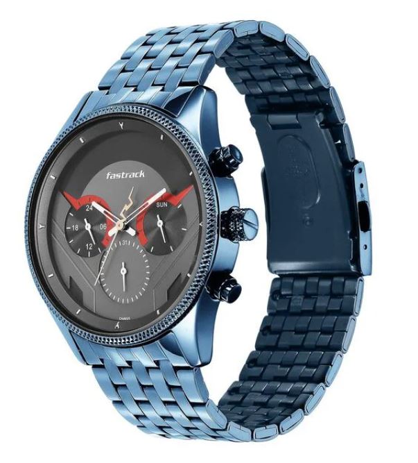 Thor Quartz Multifunction Metal Strap Watch