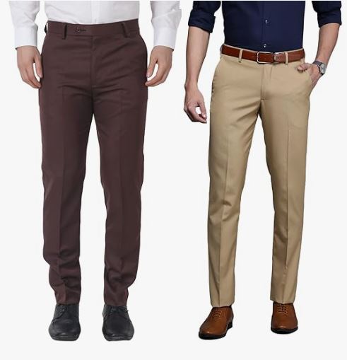 MALENO Men Formal Trouser Combo