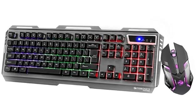 Zebronics Gaming Keyboard and Mouse Combo