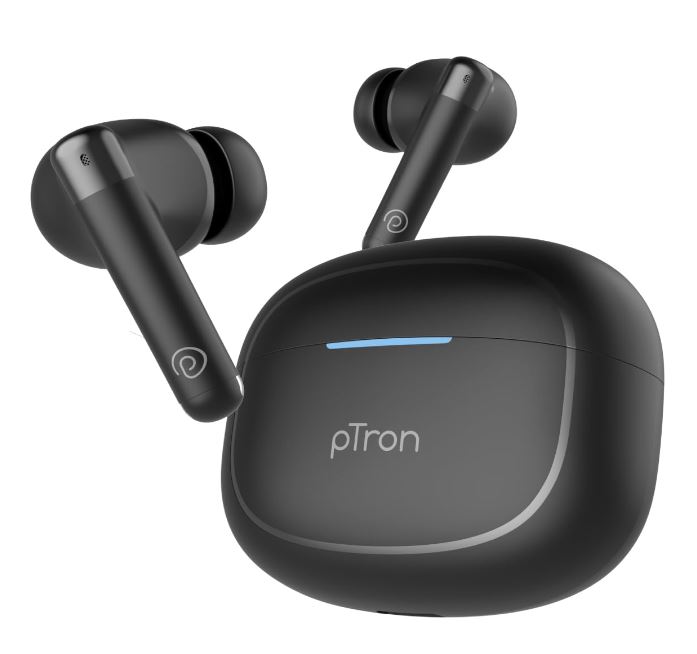 pTron Bassbuds Duo Pro TWS in Ear Earbuds