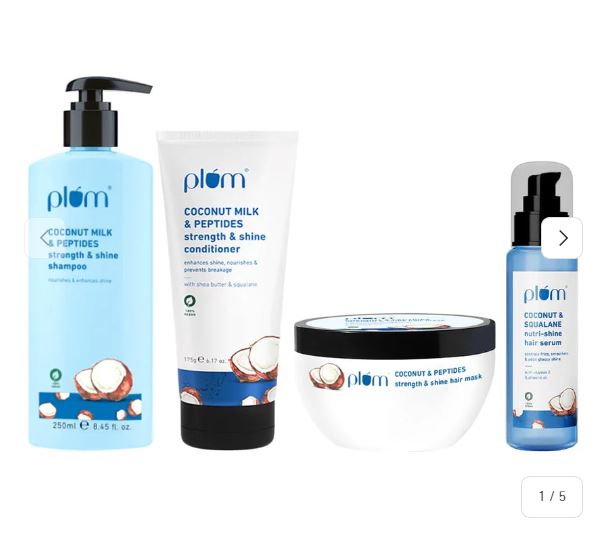 Coconut & Peptides Strength & Shine Combo