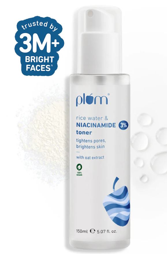 3% Niacinamide Face Toner with Rice Water