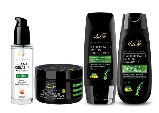 Frizz-Free Plant Keratin Hair Combo