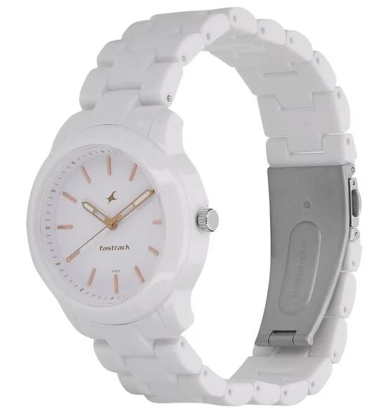 Trendies Quartz Analog White Dial Watch
