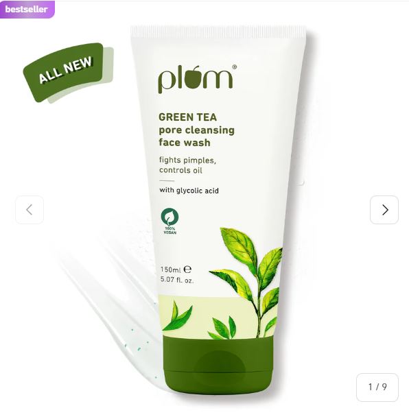 Green Tea Pore Cleansing Face Wash