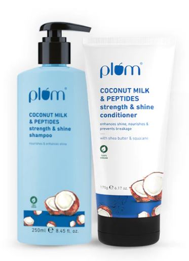 Coconut Milk & Peptides Shiny Hair Combo