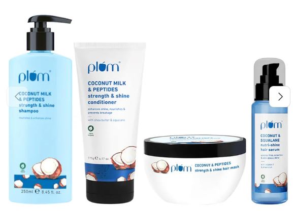 Coconut & Peptides Strength & Shine Combo
