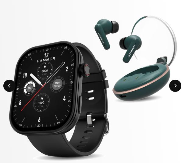 Tussle Bluetooth Smartwatch & Earbuds
