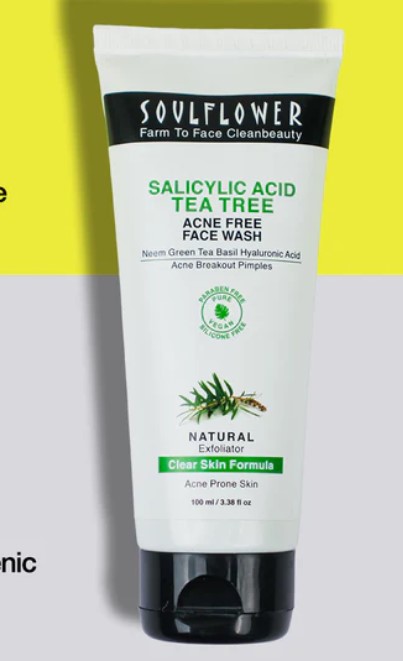 Salicylic Acid Tea Tree Acne Free Face Wash