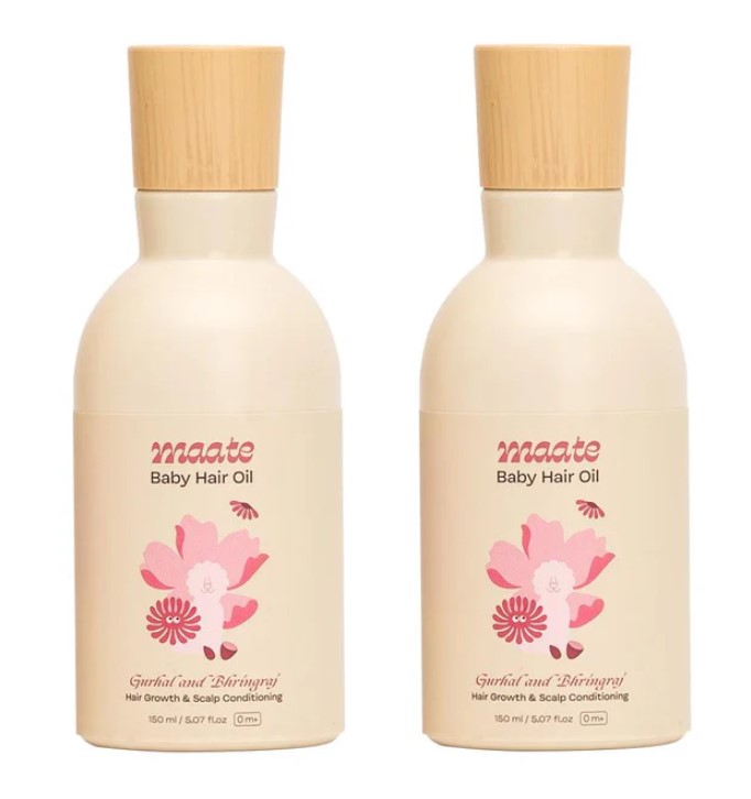Natural Baby Hair Oil Combo