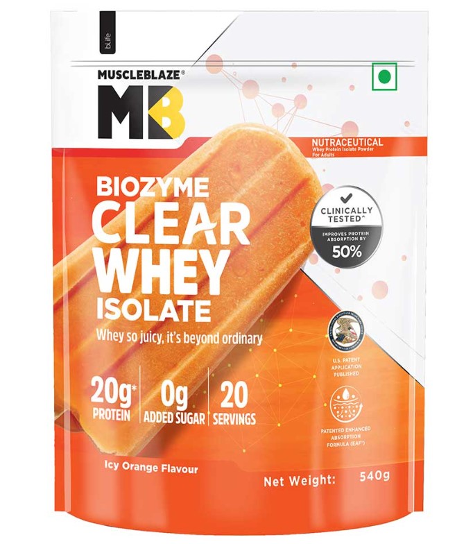 MuscleBlaze Biozyme Clear Whey Isolate