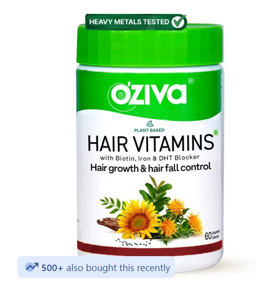 Oziva Plant Based Hair Vitamins