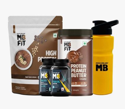 MuscleBlaze High Protein Oats Combo
