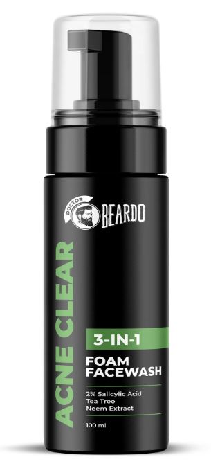 Beardo Acne Clear Foam Facewash